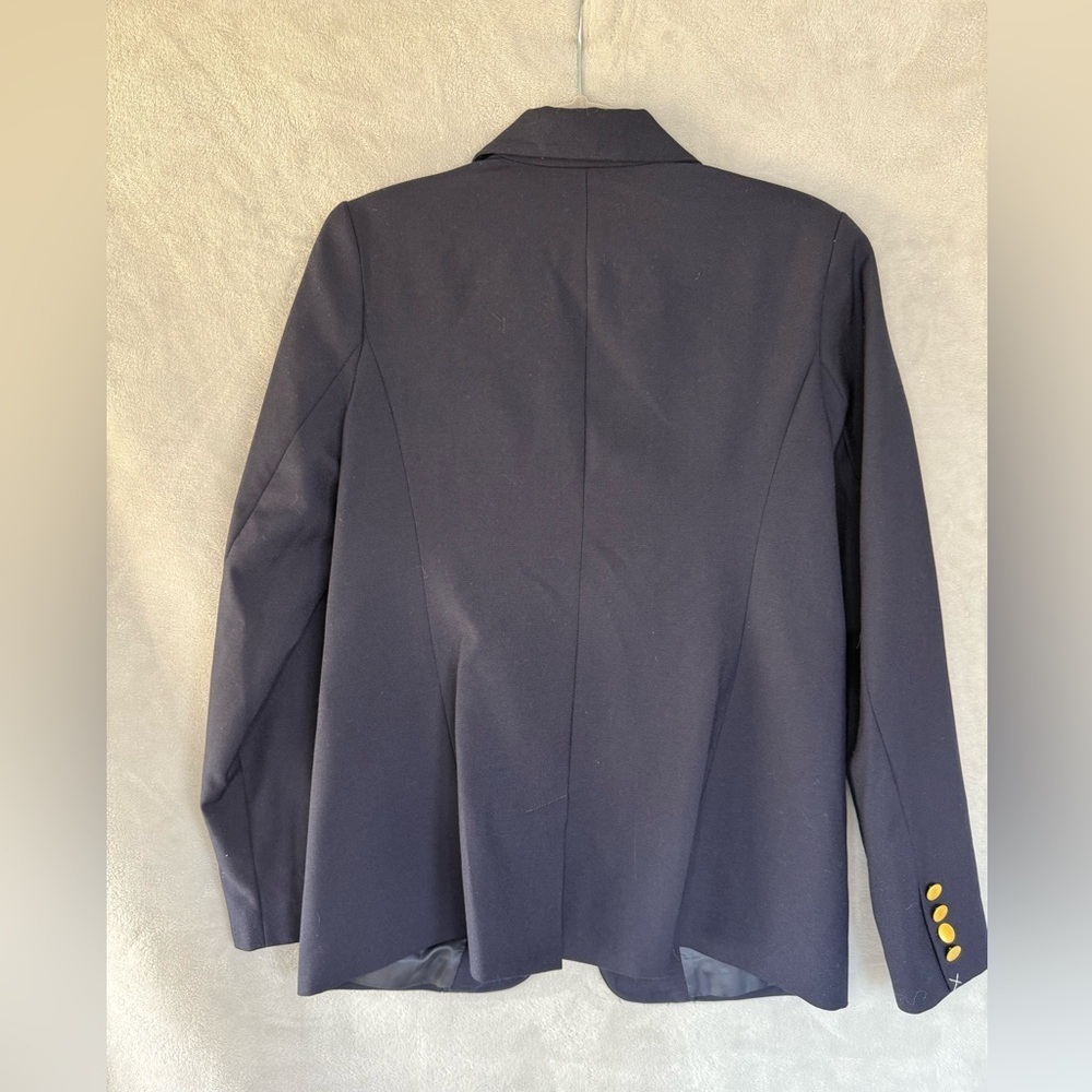 Lands' End Navy Blazer with Gold Buttons - Picture 6 of 6